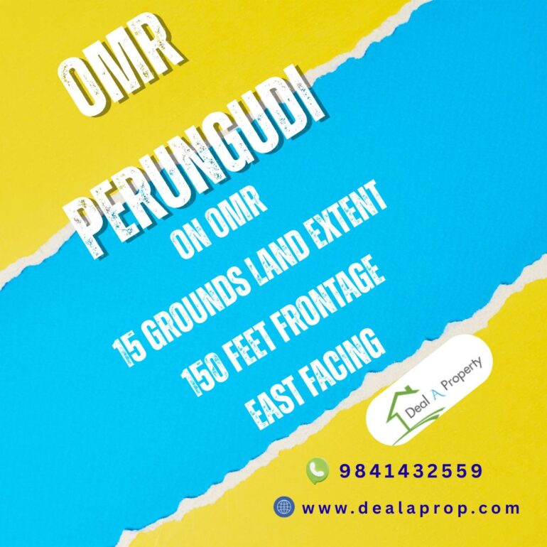 commercial property omr perungudi chennai sale