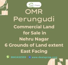 commercial property sale perungudi omr
