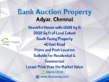 auction property sale chennai adyar