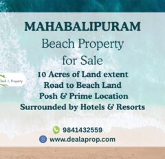 beach land mahabalipuram ecr sale