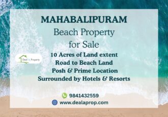 beach land mahabalipuram ecr sale