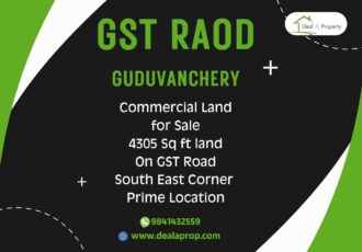 commercial land guduvanchery gst road chennai sale