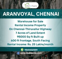 rental warehouse sale chennai aranvoyal