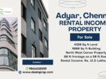 rental income commercial properties sale chennai adyar