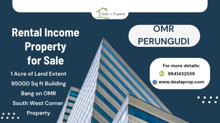commercial building sale omr perungudi chennai